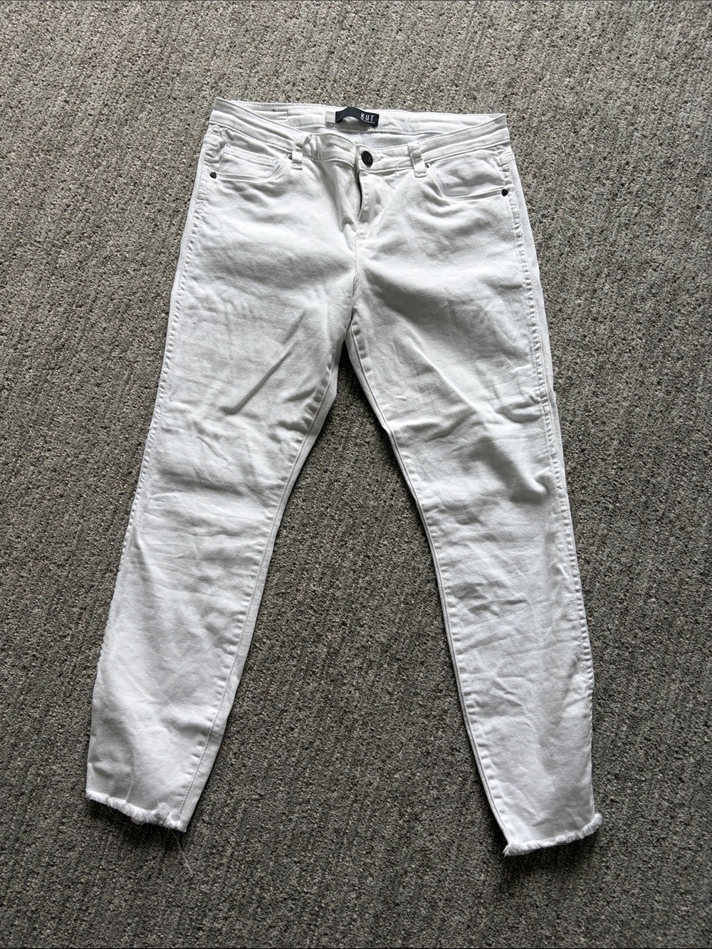 Kut from the Kloth Crisp White Skinny Jeans